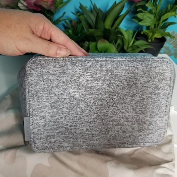 Dagne Dover Arlo Tech Pouch Large Heather Gray - Picture 14 of 16